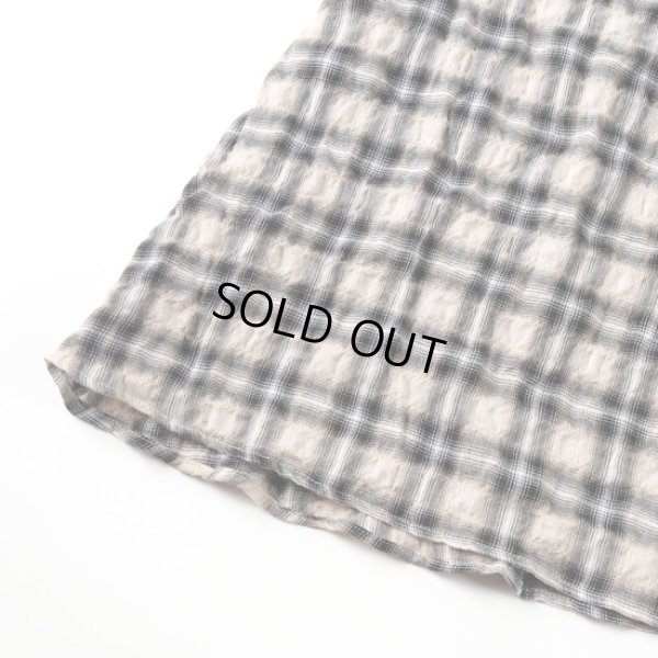 画像11: NARU / ナル ヘリンボン シャーリングスカート (11)