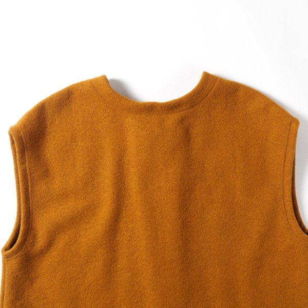 画像9: NATURAL LAUNDRY / ナテュラルランドリー ウールリング 2WAYベスト (9)
