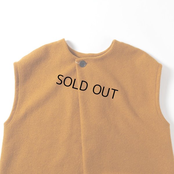 画像2: NATURAL LAUNDRY / ナテュラルランドリー ウールリング 2WAYベスト (2)