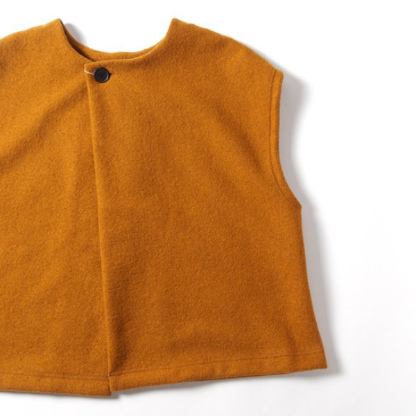 画像3: NATURAL LAUNDRY / ナテュラルランドリー ウールリング 2WAYベスト (3)
