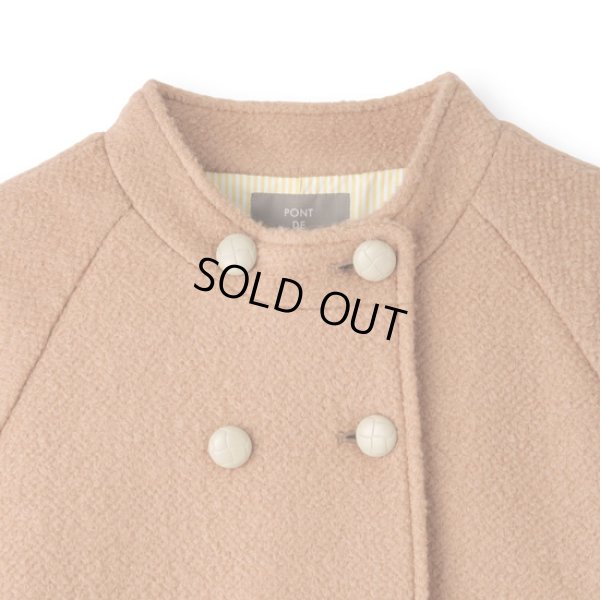 画像10: PONT DE CHALONS / ポンデシャロン ループヤーン ダブルショートコート (10)