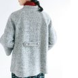 画像7: PONT DE CHALONS / ポンデシャロン ループヤーン ダブルショートコート (7)