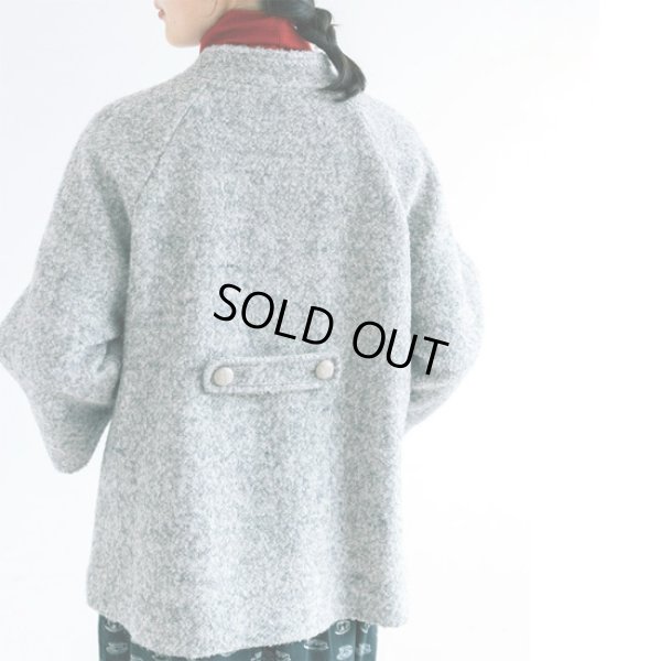 画像7: PONT DE CHALONS / ポンデシャロン ループヤーン ダブルショートコート (7)