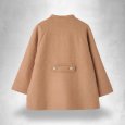 画像14: PONT DE CHALONS / ポンデシャロン ループヤーン ダブルショートコート (14)