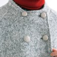 画像3: PONT DE CHALONS / ポンデシャロン ループヤーン ダブルショートコート (3)