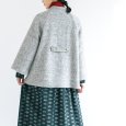 画像6: PONT DE CHALONS / ポンデシャロン ループヤーン ダブルショートコート (6)
