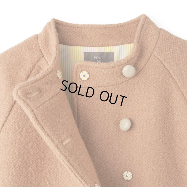 画像11: PONT DE CHALONS / ポンデシャロン ループヤーン ダブルショートコート (11)