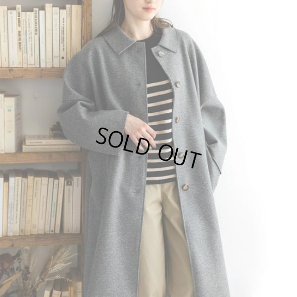 画像6: sosotto / ソソット ウールライクバルカラーコート (6)