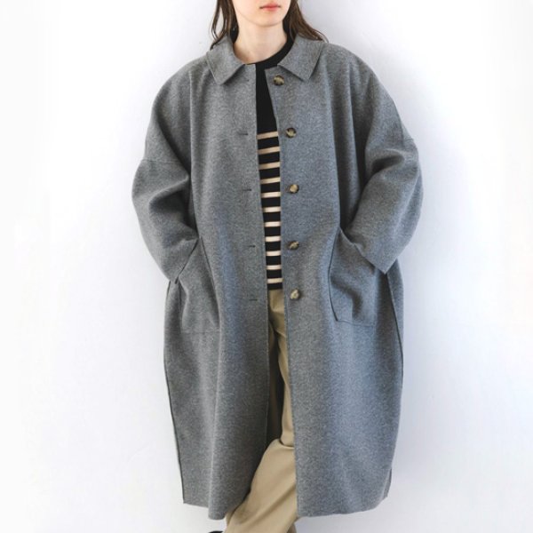画像3: sosotto / ソソット ウールライクバルカラーコート (3)