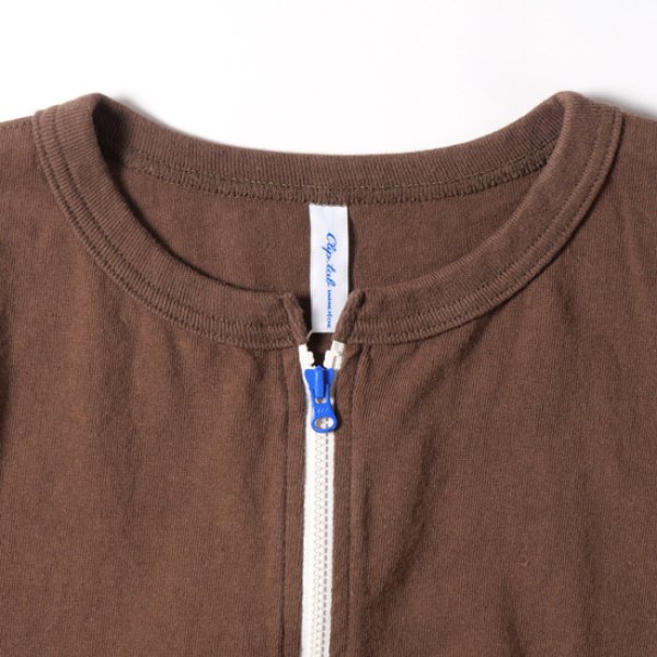 画像2: CLIP.TAB / クリップタブ チャンピオン天竺 ZIPカーディガン (2)