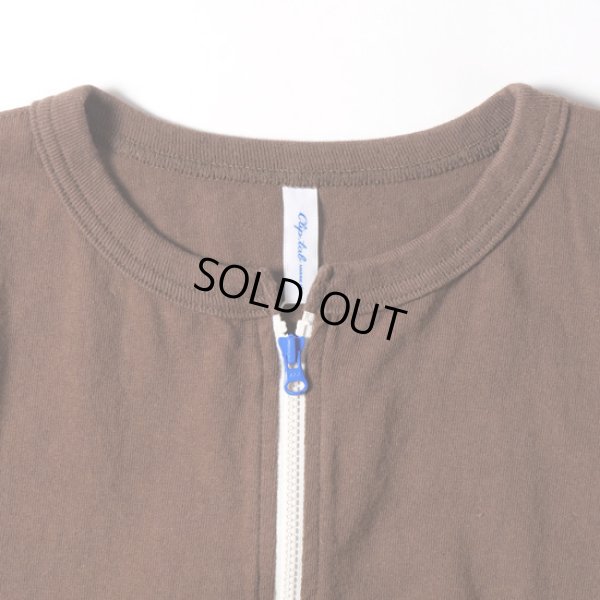 画像2: CLIP.TAB / クリップタブ チャンピオン天竺 ZIPカーディガン (2)