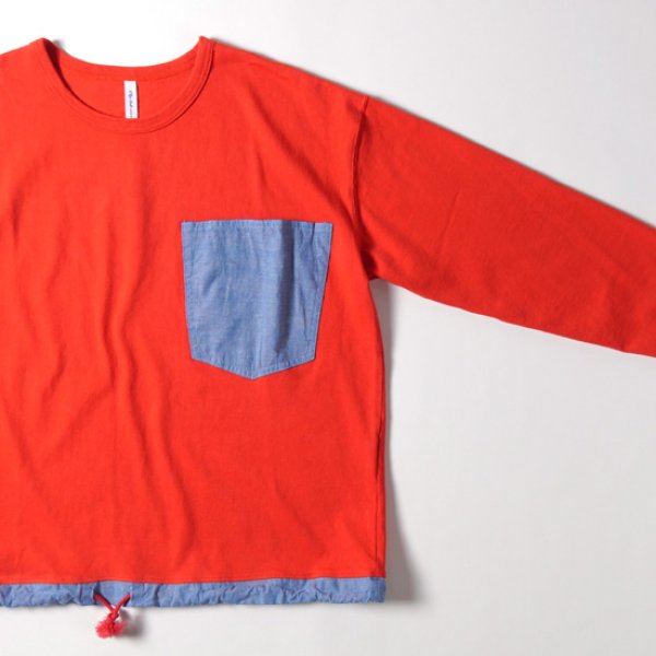 画像3: CLIP.TAB / クリップタブ チャンピオン天竺 ジーンズポケットプルオーバー (3)