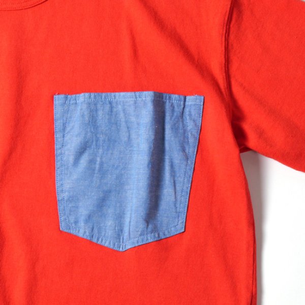 画像4: CLIP.TAB / クリップタブ チャンピオン天竺 ジーンズポケットプルオーバー (4)