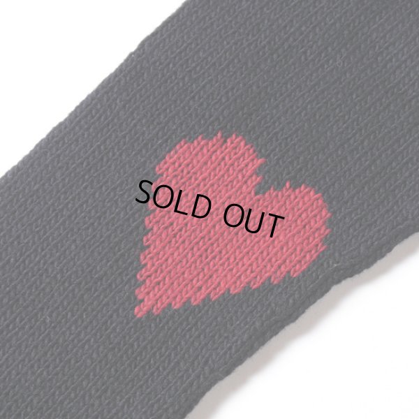 画像5: PONT DE CHALONS / ポンデシャロン ペルーニット ハートパッチプルオーバー (5)