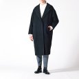 画像5: mizuiroind / ミズイロインド ウールブレンド スタンドカラーコート (5)