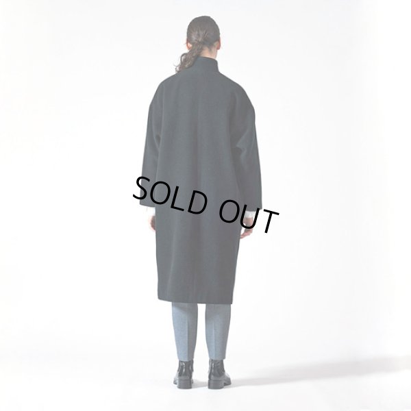 画像8: mizuiroind / ミズイロインド ウールブレンド スタンドカラーコート (8)