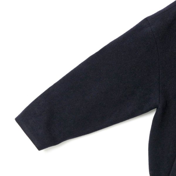 画像12: mizuiroind / ミズイロインド ウールブレンド スタンドカラーコート (12)