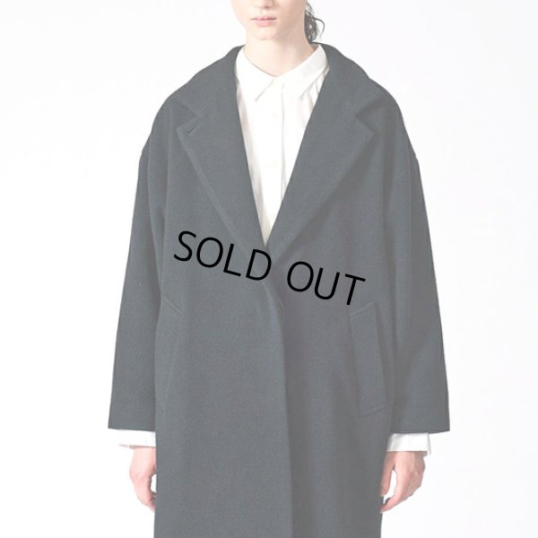 画像6: mizuiroind / ミズイロインド ウールブレンド スタンドカラーコート (6)