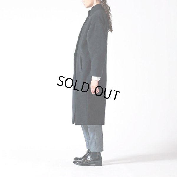 画像7: mizuiroind / ミズイロインド ウールブレンド スタンドカラーコート (7)