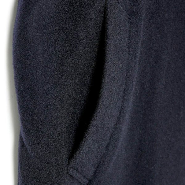 画像13: mizuiroind / ミズイロインド ウールブレンド スタンドカラーコート (13)