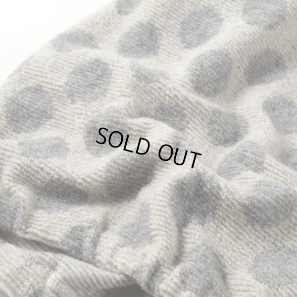画像7: prit / プリット ウールパイルドットジャガード 裾ゴムプルオーバー (7)