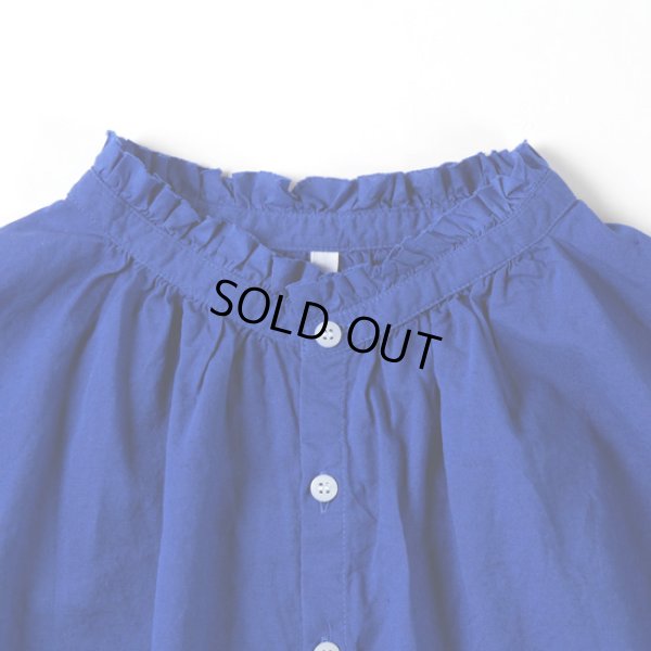 画像2: grin / グリン CLキャンブリック フリルシャツ (2)