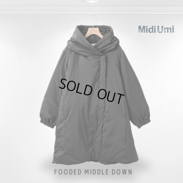 画像14: MidiUmi / ミディウミ フードミドルダウン (14)