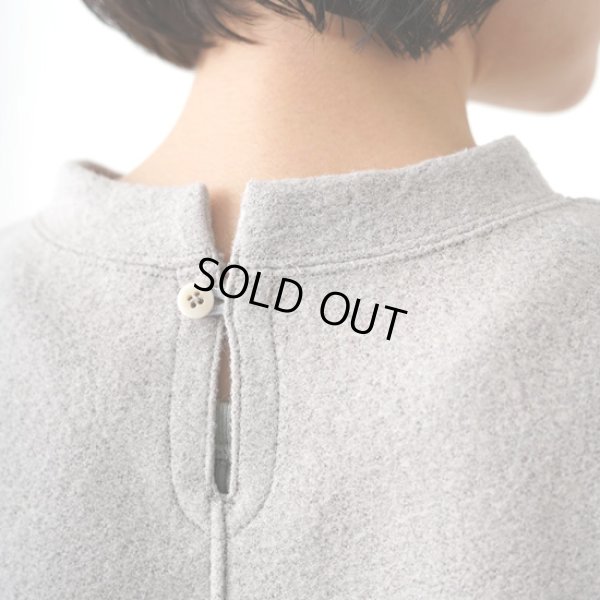 画像6: grin / グリン フエルトウールガーゼ スリットプルオーバー (6)