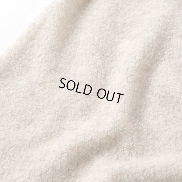 画像7: NATURAL LAUNDRY / ナテュラルランドリー ライトウールパイル ボートネックプルオーバー (7)