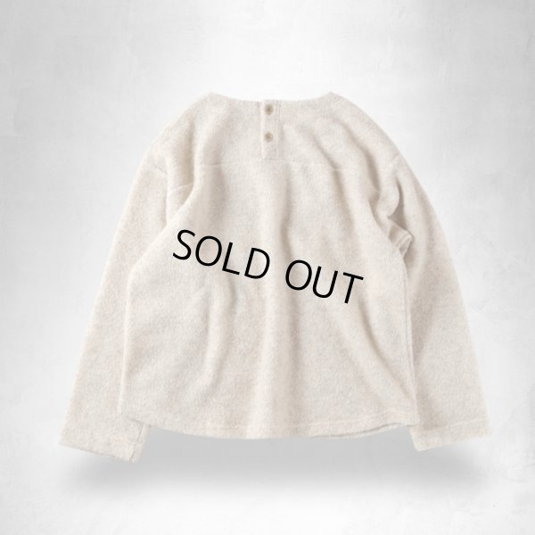 画像12: NATURAL LAUNDRY / ナテュラルランドリー ライトウールパイル ボートネックプルオーバー (12)