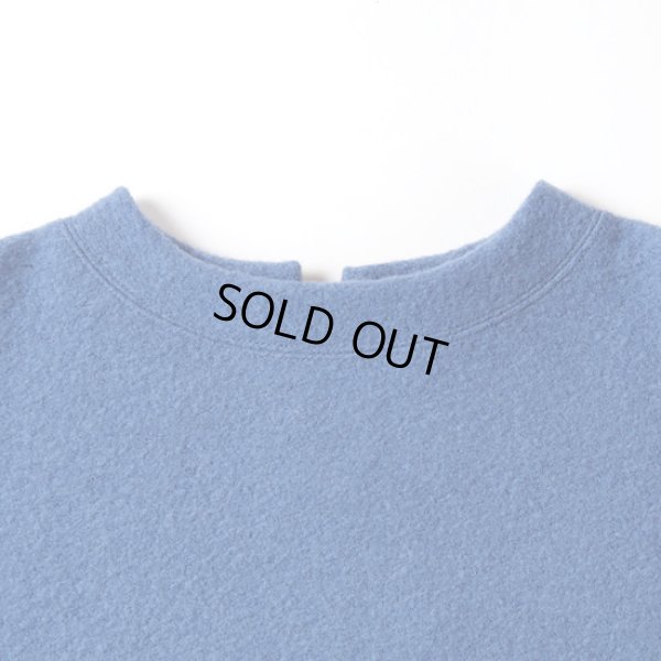 画像8: grin / グリン フエルトウールガーゼ スリットプルオーバー (8)