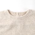 画像6: NATURAL LAUNDRY / ナテュラルランドリー ライトウールパイル ボートネックプルオーバー (6)