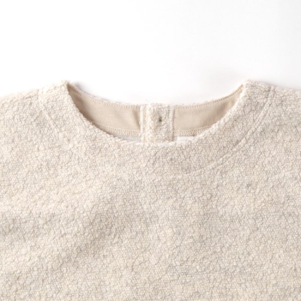 画像6: NATURAL LAUNDRY / ナテュラルランドリー ライトウールパイル ボートネックプルオーバー (6)