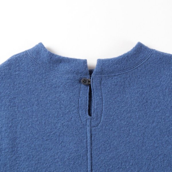 画像13: grin / グリン フエルトウールガーゼ スリットプルオーバー (13)