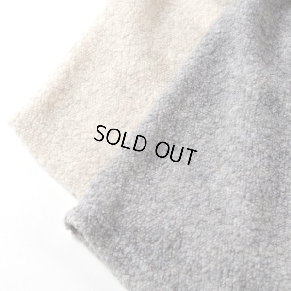 画像15: NATURAL LAUNDRY / ナテュラルランドリー ライトウールパイル ボートネックプルオーバー (15)