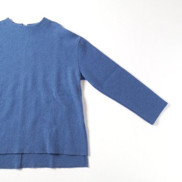 画像9: grin / グリン フエルトウールガーゼ スリットプルオーバー (9)