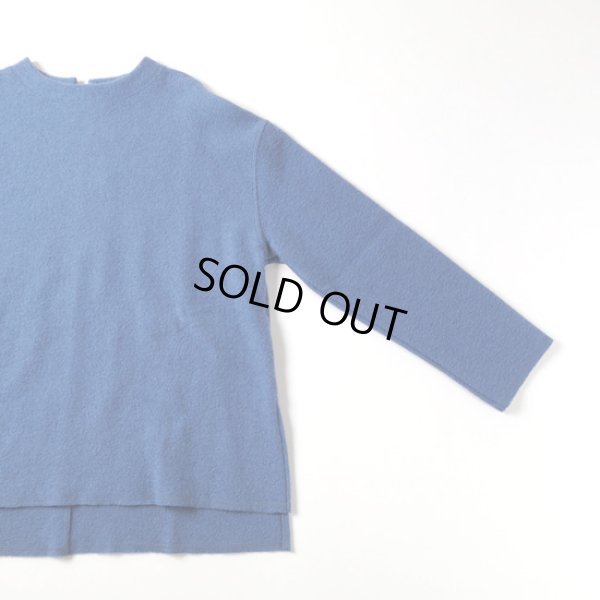 画像9: grin / グリン フエルトウールガーゼ スリットプルオーバー (9)