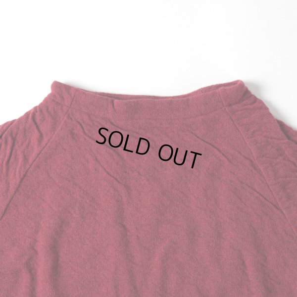 画像2: prit / プリット ウール綿接結 ラグランスリーブ ボトルネックプルオーバー (2)