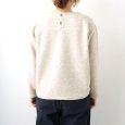 画像4: NATURAL LAUNDRY / ナテュラルランドリー ライトウールパイル ボートネックプルオーバー (4)