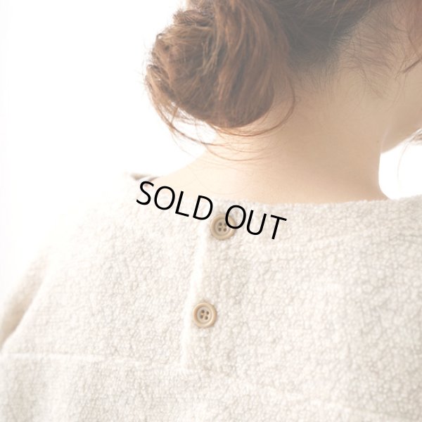 画像5: NATURAL LAUNDRY / ナテュラルランドリー ライトウールパイル ボートネックプルオーバー (5)