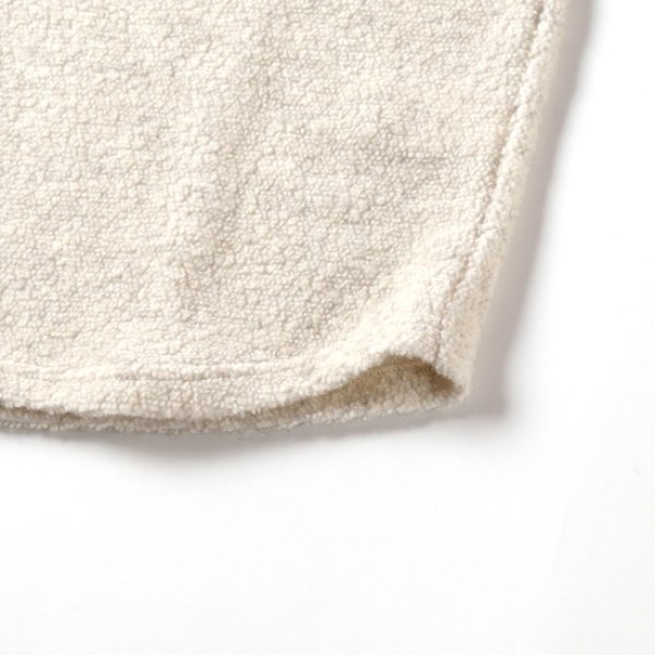 画像10: NATURAL LAUNDRY / ナテュラルランドリー ライトウールパイル ボートネックプルオーバー (10)