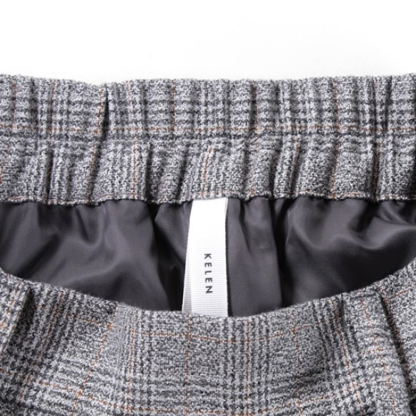 画像7: KELEN / ケレン タックデザインAラインスカート SIICA (7)