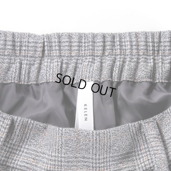 画像7: KELEN / ケレン タックデザインAラインスカート SIICA (7)