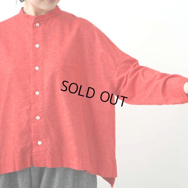 画像4: grin / グリン コットンネル スクエアシャツ (4)