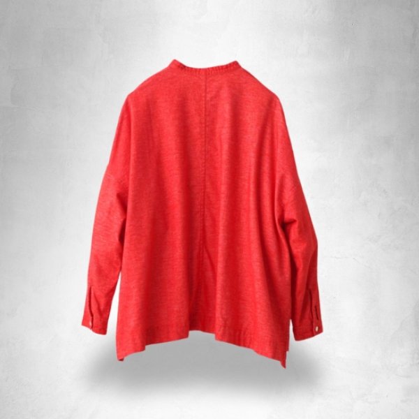 画像9: grin / グリン コットンネル スクエアシャツ (9)