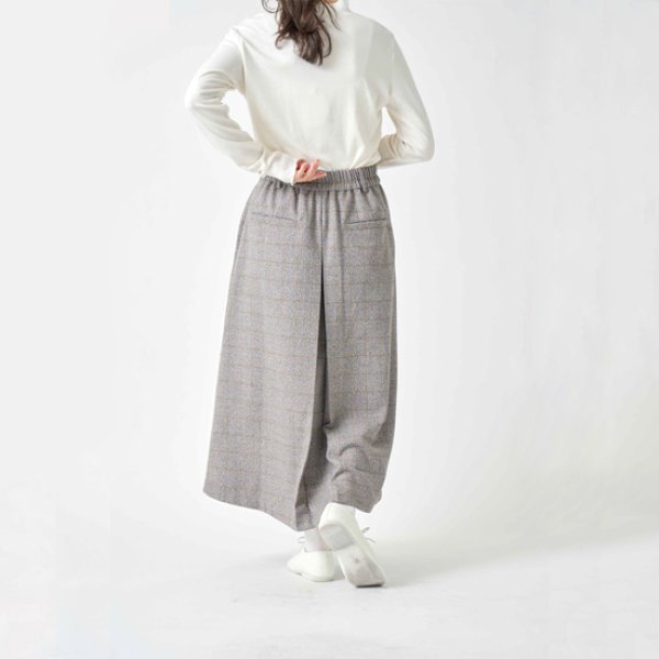 画像3: KELEN / ケレン タックデザインAラインスカート SIICA (3)