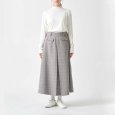 画像2: KELEN / ケレン タックデザインAラインスカート SIICA (2)