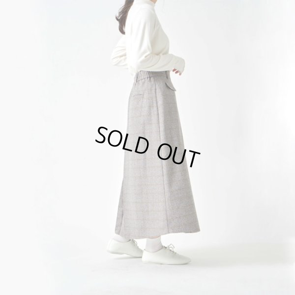 画像5: KELEN / ケレン タックデザインAラインスカート SIICA (5)