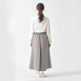 画像4: KELEN / ケレン タックデザインAラインスカート SIICA (4)