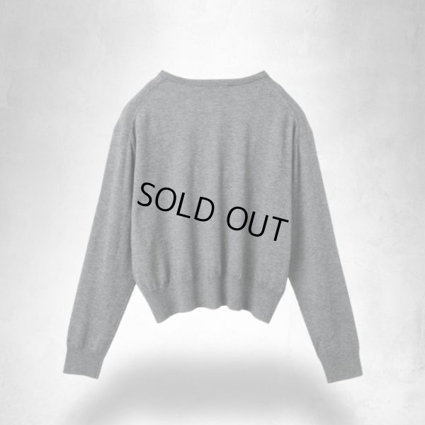 画像9: mizuiroind / ミズイロインド クルーネックショートカーディガン (9)